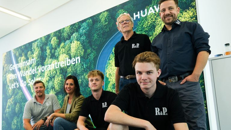 Team 2025 zu Besuch bei Huawai Schweiz