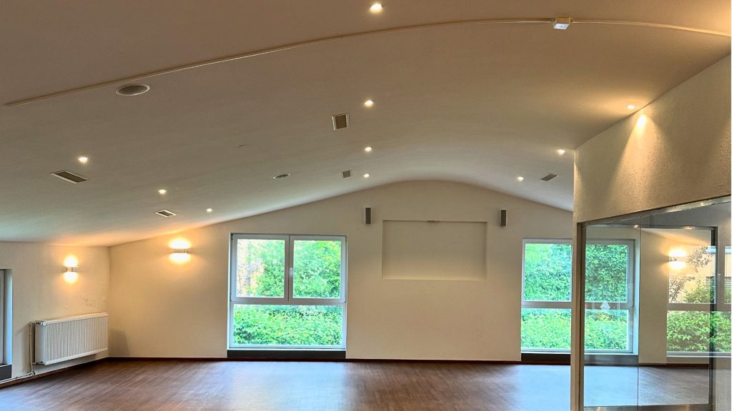 Beleuchtung Saal
