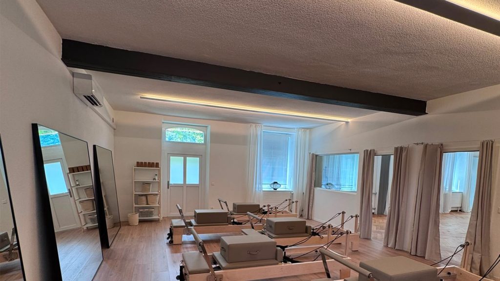 Beleuchtung belart pilates Studio Reformer