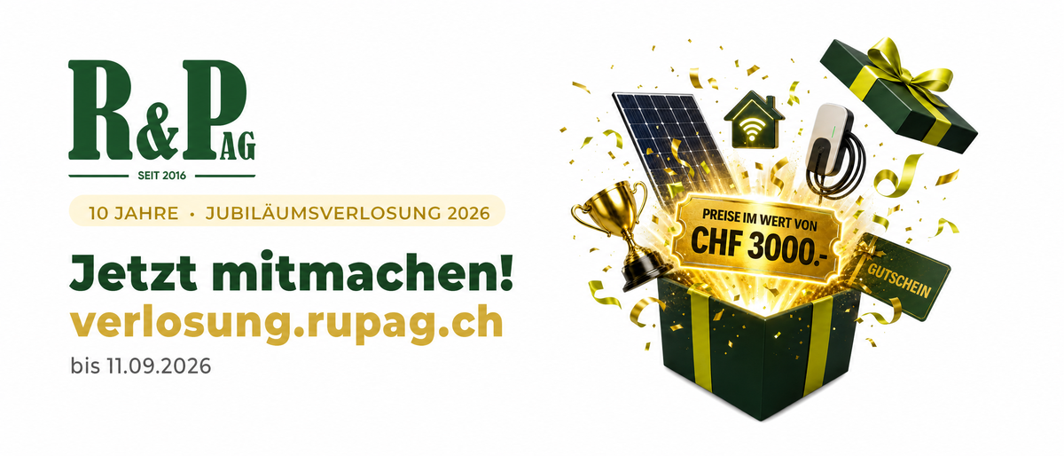 10 Jahre R & P AG Jubiläumsverlosung